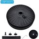 thumbnail image 4 of Soporte para sombrilla de patio Simple Deluxe de 20 pulgadas, negro, 4 of 7