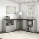 thumbnail image 1 of Escritorio Esquinero con Repisa Roble Blanco, 1 of 3
