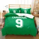 thumbnail image 2 of National Soccer Team Core Player Number Duvet Cover Set EU Single Double King US Twin Full Queen Size Bedclothes Bedding Set, 2 of 5