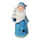 thumbnail image 1 of Muñeco De Papá Noel, Linda Figura Navideña, Decoración Para Vacaciones, Bar, Fiesta De Navidad, Azul, 6,4x6x14,3 Cm, 1 of 3