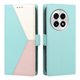 thumbnail image 4 of Funda Libro Tricolor para OnePlus 13 con Ranuras para Tarjetas, Verde, 4 of 6