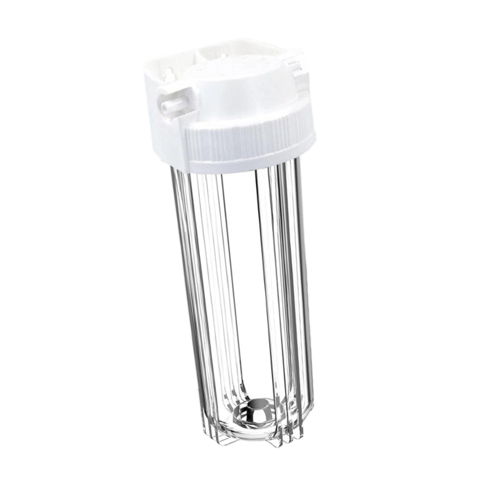 Fiocias - Filtro De Botella A Prueba De Fugas Para Filtro De 10 Pulgadas, Accesorio Para Electrodomésticos Con Tablero Para Colgar