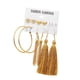 thumbnail image 1 of 6 pares surtidos de aros múltiples gota cuelgan aretes largos borla Set Type5, 1 of 3