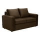 thumbnail image 2 of Sofa Kendy 2c Felpa 30 Chocolate, 2 of 5