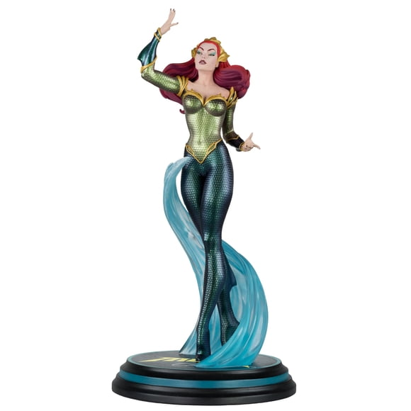 Estatua de resina McFarlane Toys DC Direct Mera a escala 1:8 de 26,4 cm