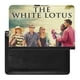 thumbnail image 1 of El Loto Blanco Porta Pasaporte y Cartera de Viaje Premium de Cuero PU, Funda de Pasaporte Bloqueo RFID con Ranuras para Tarjetas de Crédito, Estuche para Libro de Pasaporte para Familia 10cm × 15cm, 1 of 6