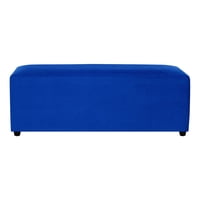 Bodevir - Banqueta Cali 3C Felpa 30 Azul Rey