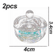 thumbnail image 2 of Plato con tapa para decoración de uñas, recipiente de cristal para polvo acrílico líquido, herramientas para decoración de uñas acrílicas., 2 of 5