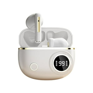 Aaronmei Auriculares Inalámbricos Bluetooth Tws Blanco