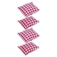 thumbnail image 2 of 4 Uds. Almohada En Miniatura Para Casa De Mu?ecas Para Sofá Cama Accesorios Para Casa De Mu?ecas Rejilla Roja, 2 of 5