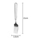 thumbnail image 2 of Juego de 4 tenedores de cena de acero inoxidable de grado alimenticio, pulido espejo, apto para lavavajillas., 2 of 5