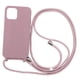 thumbnail image 4 of Carcasa De Teléfono Con Juego De Cordones Para Teléfonos Inteligentes Para El Teléfono 12Pro Matt Pink, 4 of 5