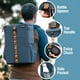 thumbnail image 4 of Nevera Plegable Mochila CleverMade Tahoe Ocean Cognac, 4 of 8