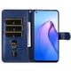 thumbnail image 4 of Funda con Cremallera para OPPO Reno 8 5G, Carcasa Cartera de Cuero PU con Soporte y Tarjetero, 4 of 6