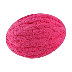 Bothyi - Hilo Grueso Y Grueso De Poliéster Para Manta Tejida, Fabricación De Alfombras, Rosa Rosa