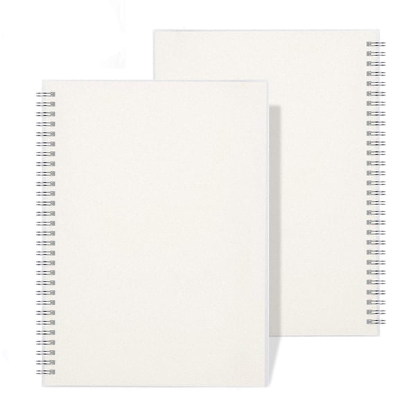 Cuaderno Wiisdatek B5 18x25 cm Sin Rayas Espiral 2 Unidades