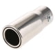 thumbnail image 4 of Silenciador De Cola De Tubo De Escape De Acero Inoxidable De Entrada De 30-50 Mm, Silenciador Plateado, 4 of 5
