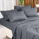 thumbnail image 3 of Juego de sábanas Utopia Bedding California King de 4 piezas, color gris, 3 of 7