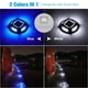 thumbnail image 2 of Luces solares para muelle VOLISUN, paquete de 12, impermeables, blancas/azules, 2 of 6