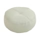 thumbnail image 1 of Cojín de suelo redondo para asiento, cojín de meditación pequeño de primera calidad, almohada de suelo para meditación para yoga, sofá, cama, dormitor Blanco, 1 of 5