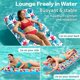 thumbnail image 5 of Pack de 2 flotadores para piscina IRUIRUI para adultos con reposacabezas y rejillas de ventilación, 5 of 8