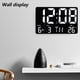 thumbnail image 4 of Reloj enchufable de lujo ligero, pantalla grande, silencioso, sala de estar simple, atenuación, control remoto, textiles para el hogar, decoración del hogar, reloj de escritorio, despertador, 4 of 6