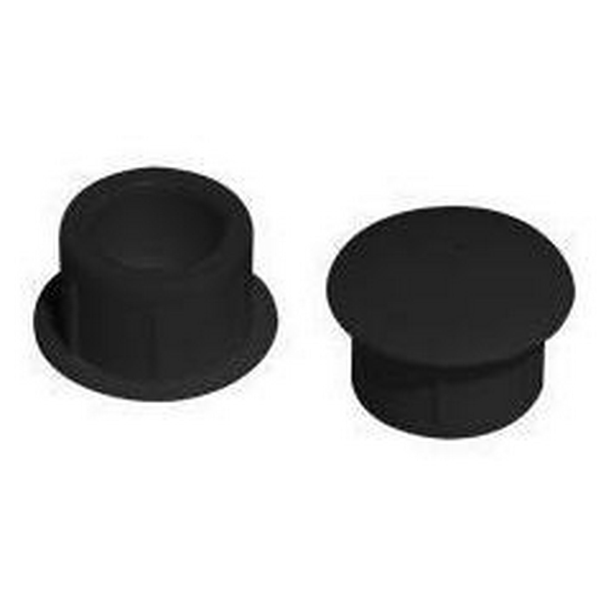 Tapa Tornillo 10 Mm Negro Bolsa 500 Un Dvp