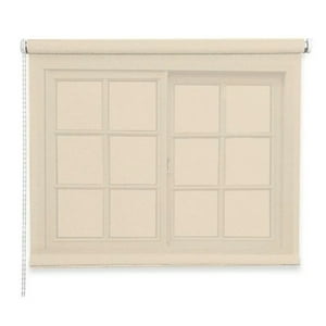 Importclick - Cortina Roller Rustica Deluxe 80X160 Cm Beige