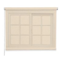 Importclick - Cortina Roller Rustica Deluxe 80X160 Cm Beige