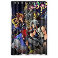 Pinghai - Cortina De Ducha Pirata Con Ganchos (122 X 183 Cm)