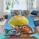 thumbnail image 2 of Ve Perro Ve Conjunto de sábanas temático, trío de piezas, cómodo y amigable con la piel, diseño único, regalo de decoración para el hogar para familiares, amigos y fans, 90 cm * 190 cm, 2 of 6