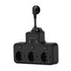 thumbnail image 1 of Adaptador De La UE Con 3 USB 1 Tipo C Tira De Alimentación De Carga Rápida Para El Hogar Pared Hotel Negro, 1 of 3