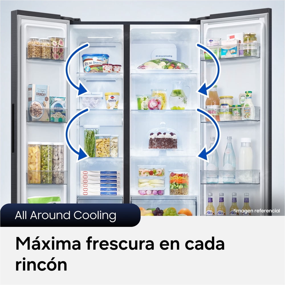 Refrigerador Samsung Side by Side No Frost / RS40H53XDTZS 529 Litros, foto 13