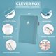 thumbnail image 2 of Diario Clever Fox para Chicas Adolescente – Prompts Aguamarina, 2 of 6