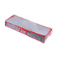 Bothyi - Bolsa Organizadora Para Envolver Regalos, Contenedor De Almacenamiento De Papel De Regalo Para Regalos De Navidad, Color Gris