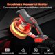 thumbnail image 2 of Pulidora de coche ENON M18 sin escobillas, 6" 6000 RPM (batería), 2 of 8
