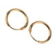 thumbnail image 2 of Pendientes Durmientes Con Bisagras De 12 Mm X 1,5 Mm Aros Pendientes De Cobre Dorados, 2 of 2