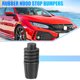 thumbnail image 2 of Unique Bargains 2 Piezas Parachoques de Goma para Capó de Coche Paradas de Parachoques Almohadillas para Honda CIVIC ACCORD SPIRIOR, 2 of 7