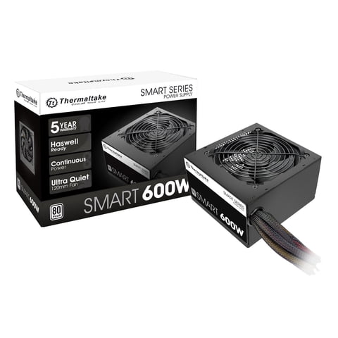 Fuente De Alimentación Thermaltake Smart 600W Atx 12V V2.3/Eps 12V
