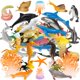 thumbnail image 1 of Figuras de juguete DOITEM set de 50 piezas de animales marinos 5‑7,5 cm, 1 of 5