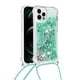 thumbnail image 1 of Funda FOXDOCK para iPhone 12 Pro con Cuerda Ajustable, Brillo Líquido, Protección Antigolpes y Lente – Ideal para Regalo, 1 of 6