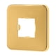 thumbnail image 1 of Brida para brazo de ducha BathAce de acero inoxidable dorado de 20,6 mm, 1 of 5