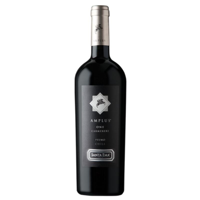Vino Tinto Carmenere Amplus Botella 750 cc Santa Ema