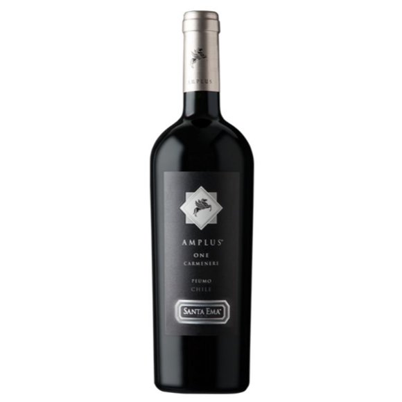 Vino Tinto Carmenere Amplus Botella, 750 cc