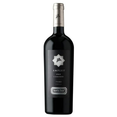 Vino Tinto Carmenere Amplus Botella 750 Cc Santa Ema