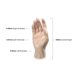 thumbnail image 4 of Guantes de examen Basic Diagnostic VGPF3004 de vinilo transparente XL 1000, 4 of 7