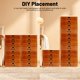 thumbnail image 3 of Organizador de cajones lkoewqzamx de madera vintage con 16 cajones, 3 of 9