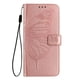 thumbnail image 3 of Funda cartera mariposa para Samsung Galaxy S26 Edge con soporte y ranuras para tarjetas Oro rosa, 3 of 6