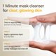 thumbnail image 3 of Limpiador de espuma FABYOU Rice Mask Cleanser, 200 ml, que aumenta el brillo, 3 of 8