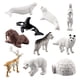 thumbnail image 1 of 10x Estatuas En Miniatura Realistas De Animales árticos, Decoración De Escritorio Para El Hogar, 1 of 3